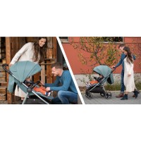 Коляска прогулянкова Baby Design Wave 2021 (колір: 107 Silver Gray)