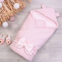 Конверт-ковдра Baby Veres "Fleece pink" 