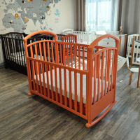 Ліжечко дитяче (колір: помаранчевий) Вітрина