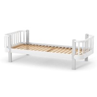 Ліжко підліткове Верес Монако (колір: біло-сірий) 190*80