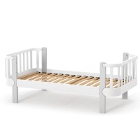 Ліжко підліткове Верес Монако (колір: біло-сірий) 160*80