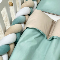 Постільний комплект до ліжка "Рим" TM Маленька Соня "Art Design Іграшки" (6 од.), 140*70