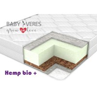 Матрац Baby Veres Hemp Bio + (120*60*12 см)