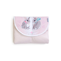 Сповивальний матрац дорожній Baby Veres "Summer Bunny pink"