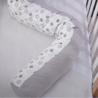 Подушка для годування Baby Veres Comfort Long stars white-gray (170*52)