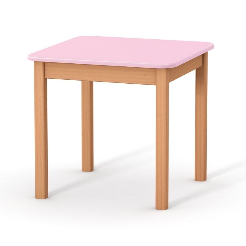 Дитячий столик Верес рожевий